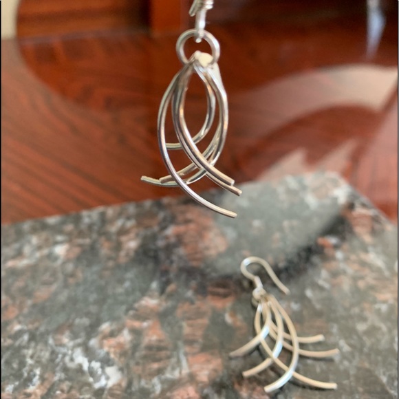 Silver Earrings Made in Mexico SS - Picture 4 of 8